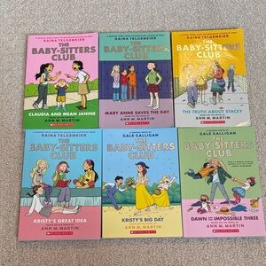 Scholastic The Baby-Sitters Club Graphic Novels Set